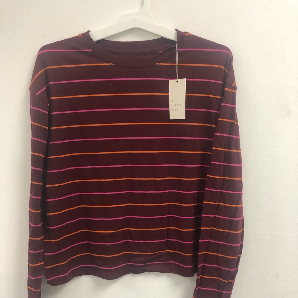 New Day Stripe Ladies top
